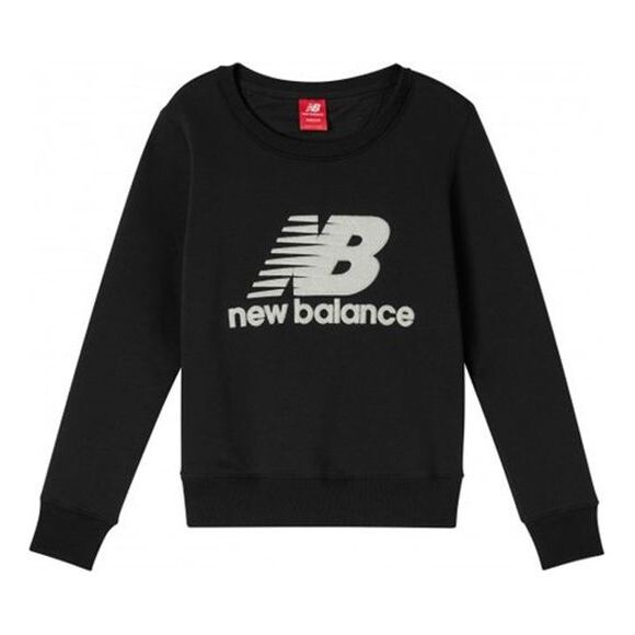

Толстовка New Balance Knit Athleisure Casual Sports Fleece Lined Black, черный