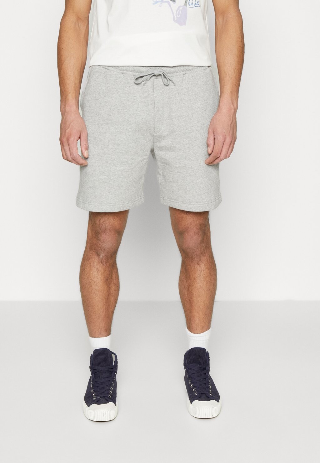 

Шорты BLAKE SWEATSHORTS Les Deux, цвет grey mélange/white