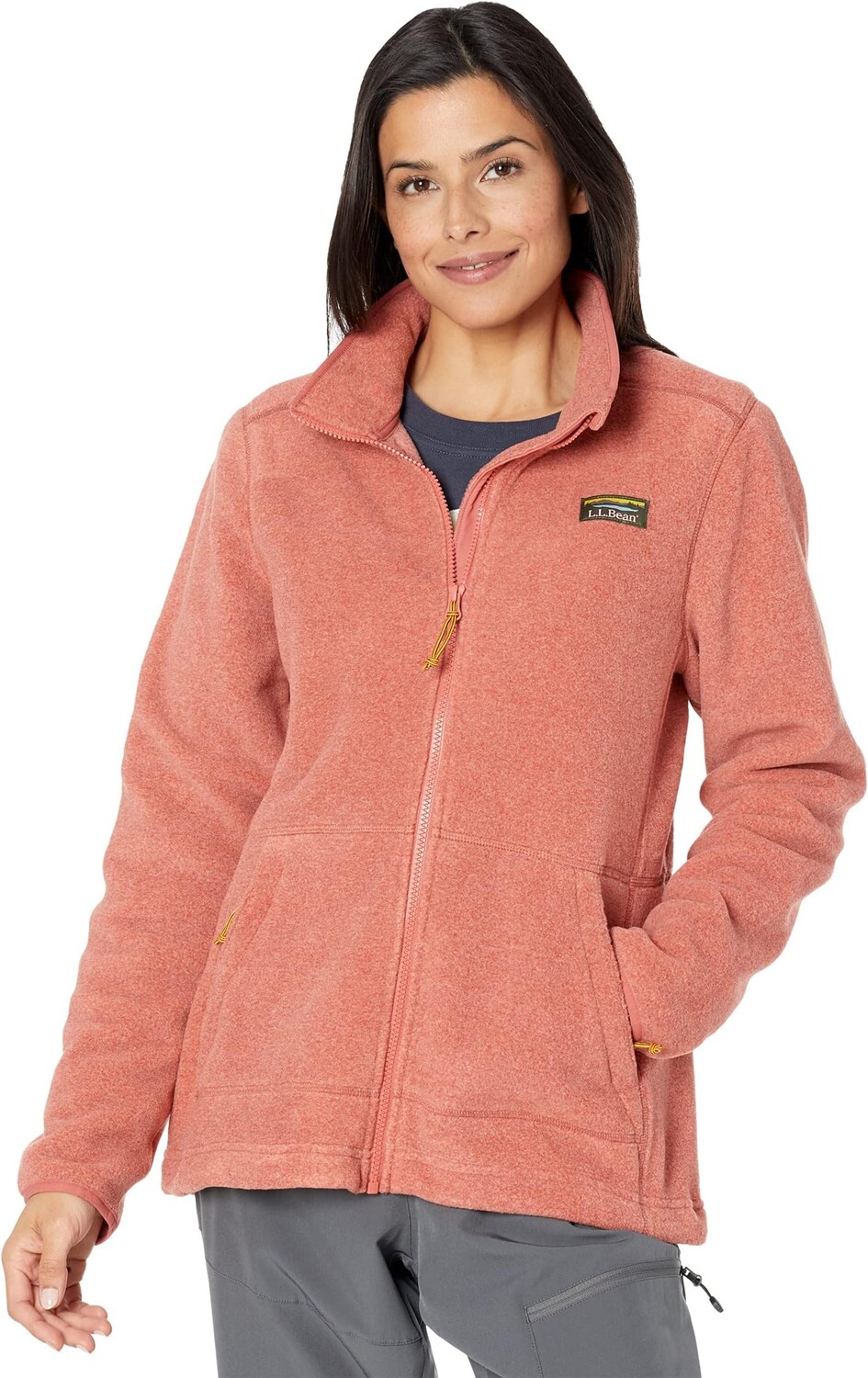 

Куртка Mountain Classic Fleece Jacket L.L.Bean, цвет Sienna Brick