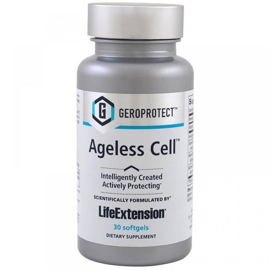 Life Extension, Ageless Cell Geroprotect, 30 капсул. life extension nad cell regenerator с ресвератролом 30 вегетарианских капсул