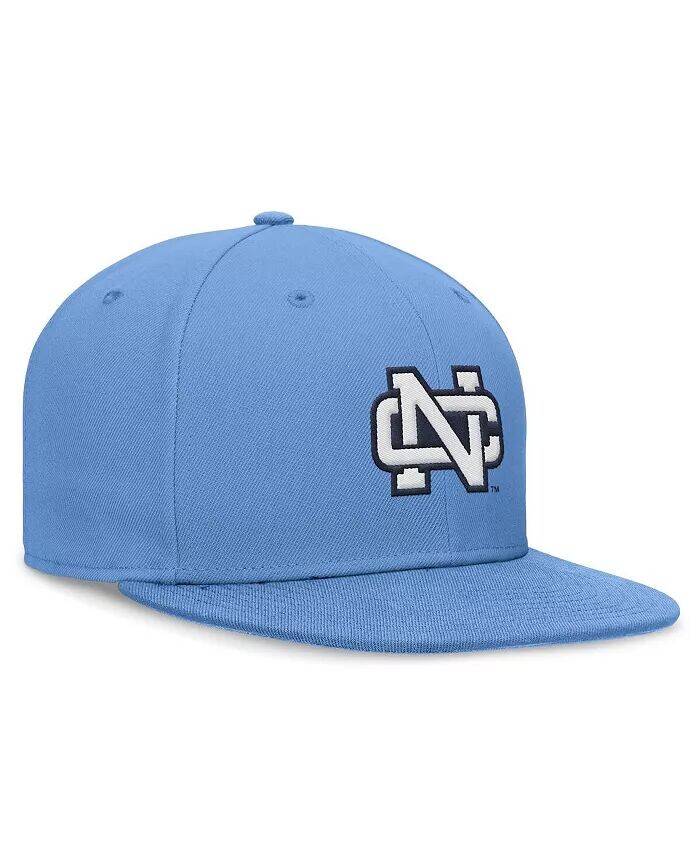 

Мужская кепка Carolina Blue North Carolina Tar Heels Legacy True Fit Fit Hat Heels Nike, синий