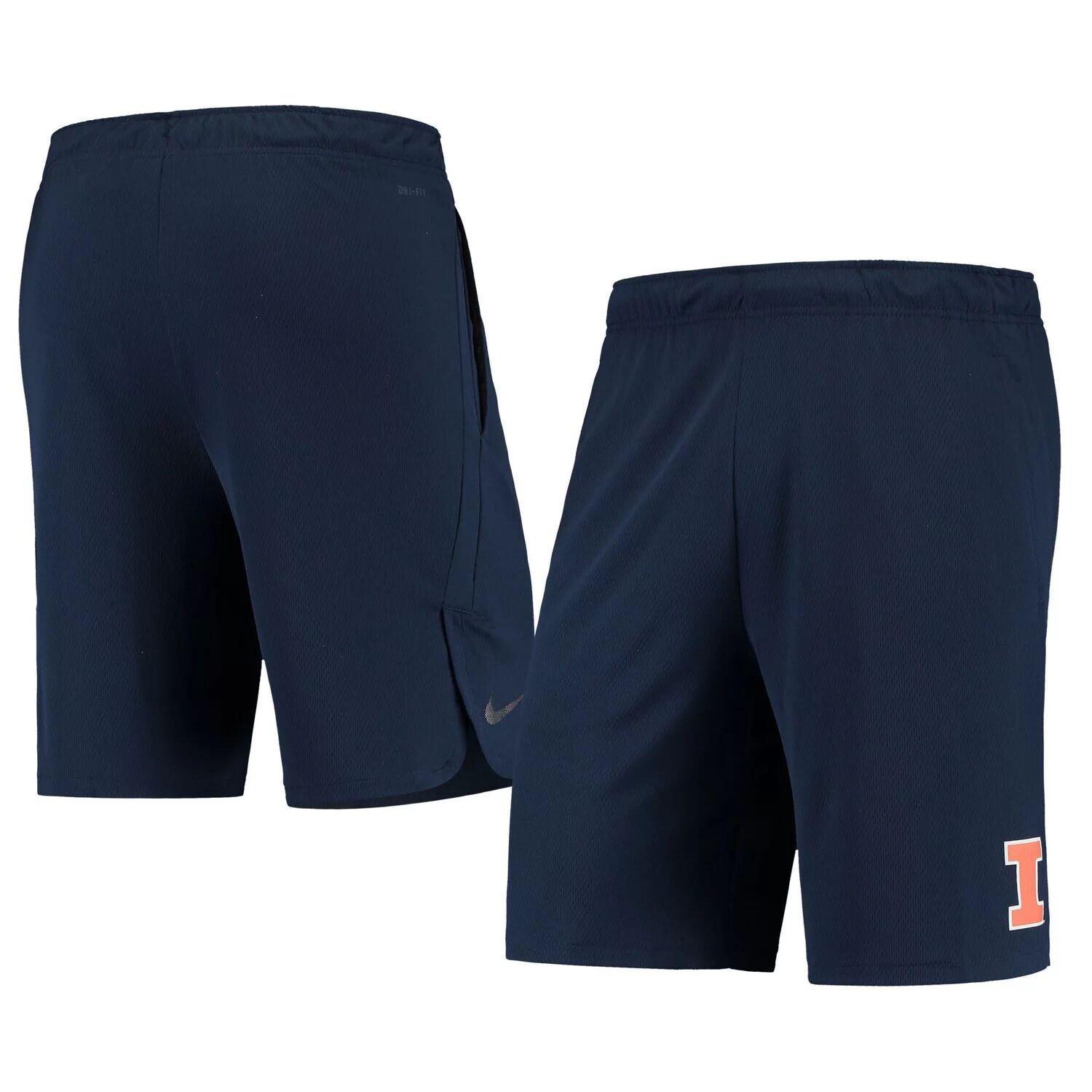 

Мужские темно-синие шорты Illinois Fighting Illini Hype Performance Nike