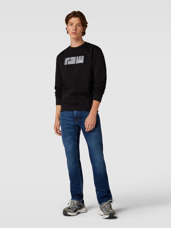 

Джинсы прямого кроя с пятью карманами, модель «Mosa» G-Star Raw, джинс