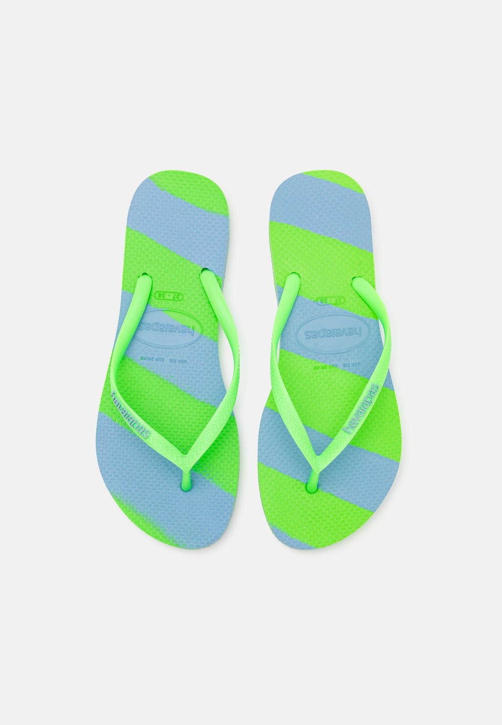 

Шлепанцы SLIM COLOR FUN Havaianas, цвет slime green