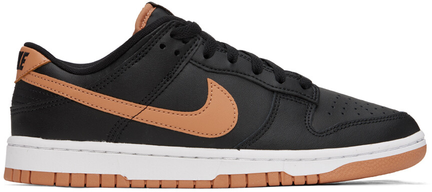 

Черно-коричневые кроссовки Dunk Low Retro в стиле ретро Nike, Черный