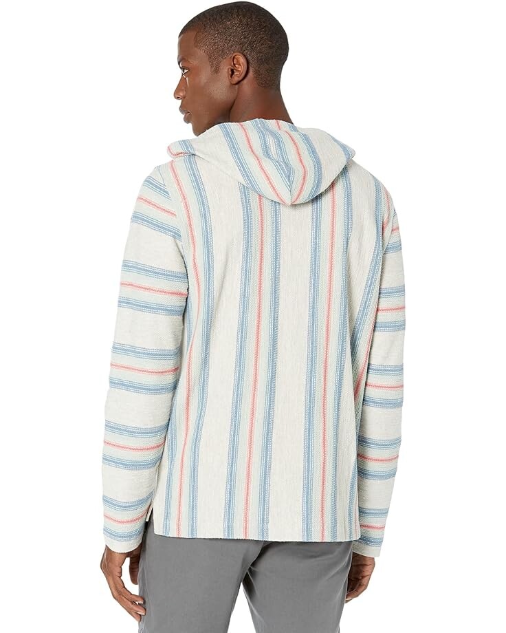 Худи Faherty Biarritz Hoodie, цвет Pacific Break Stripe цена и фото