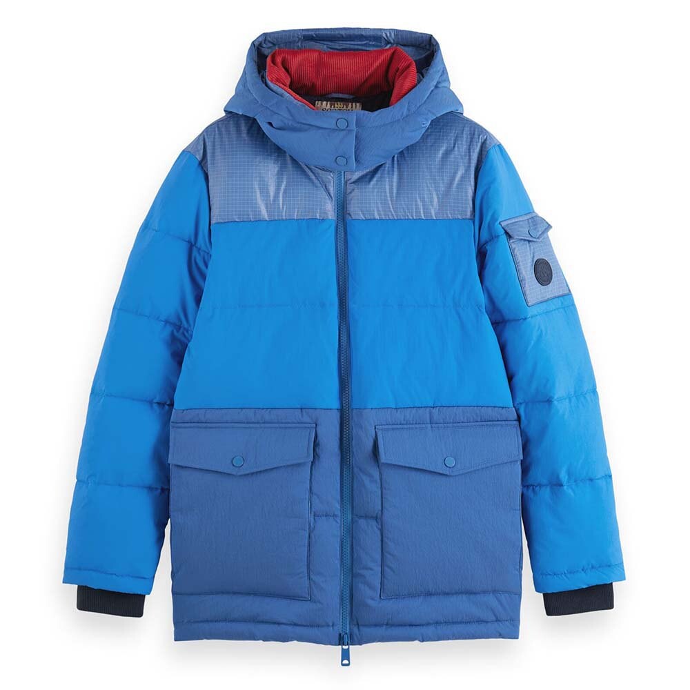 

Пуховик Scotch & Soda 174395, синий