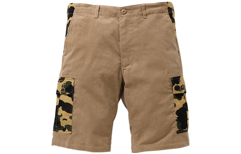 

Bape повседневные шорты мужские A Bathing Ape, цвет Apricot Cream