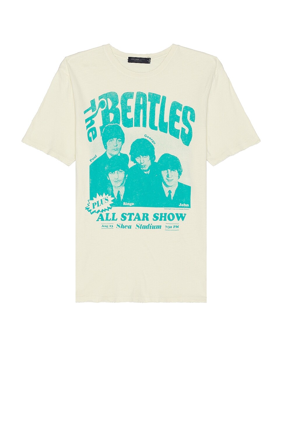 

Футболка Junk Food The Beatles All Star Show Vintage, цвет Solee