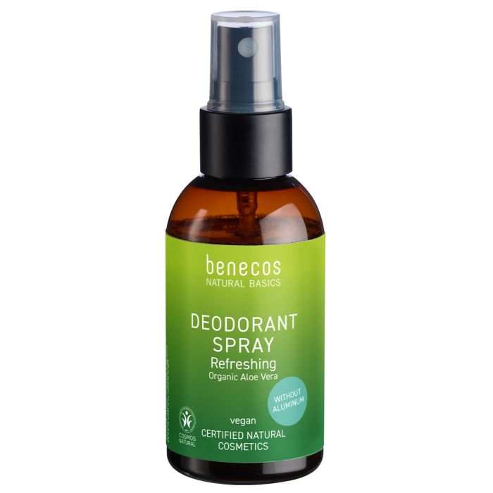 Дезодорант Natural Basics Desodorante Spray Sensible Aloe Benecos, 75 ml цена и фото