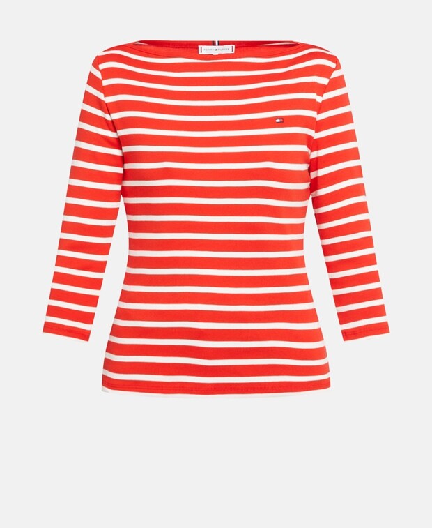 

Топ с длинными рукавами Tommy Hilfiger, красный