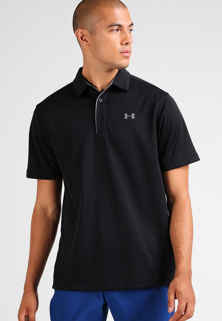 Рубашка-поло Under Armour, цвет black/graphite техническое поло under armour golf цвет black graphite graphite