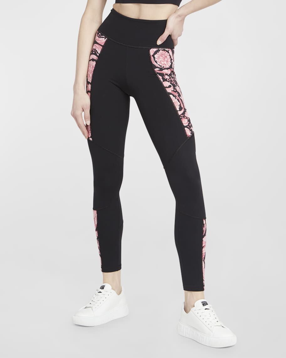 

Спортивные леггинсы Barocco с высокой посадкой Versace