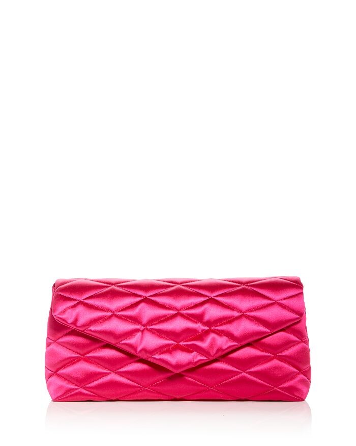 

Атласный клатч-конверт Sade Puffer Saint Laurent