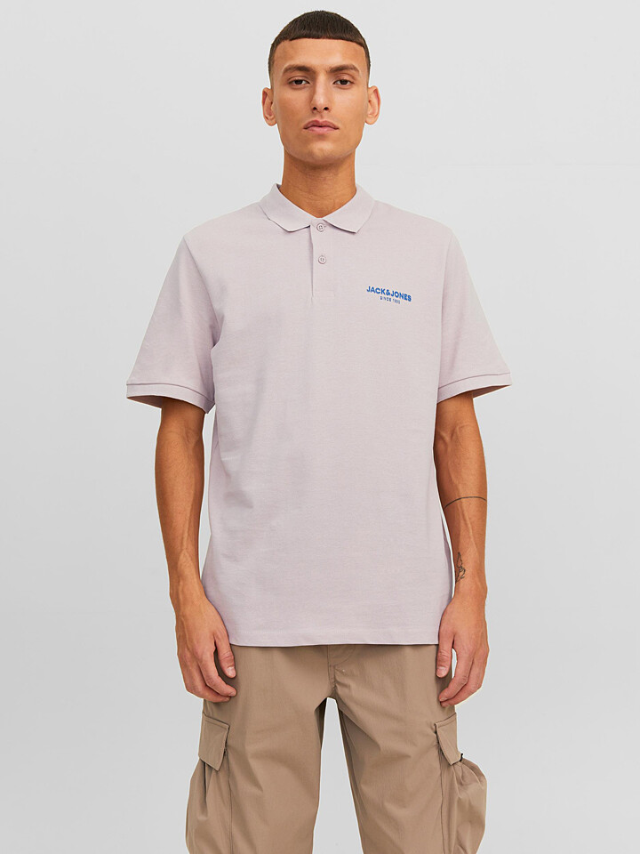 

Поло Jack & Jones Cosnorkle, фиолетовый