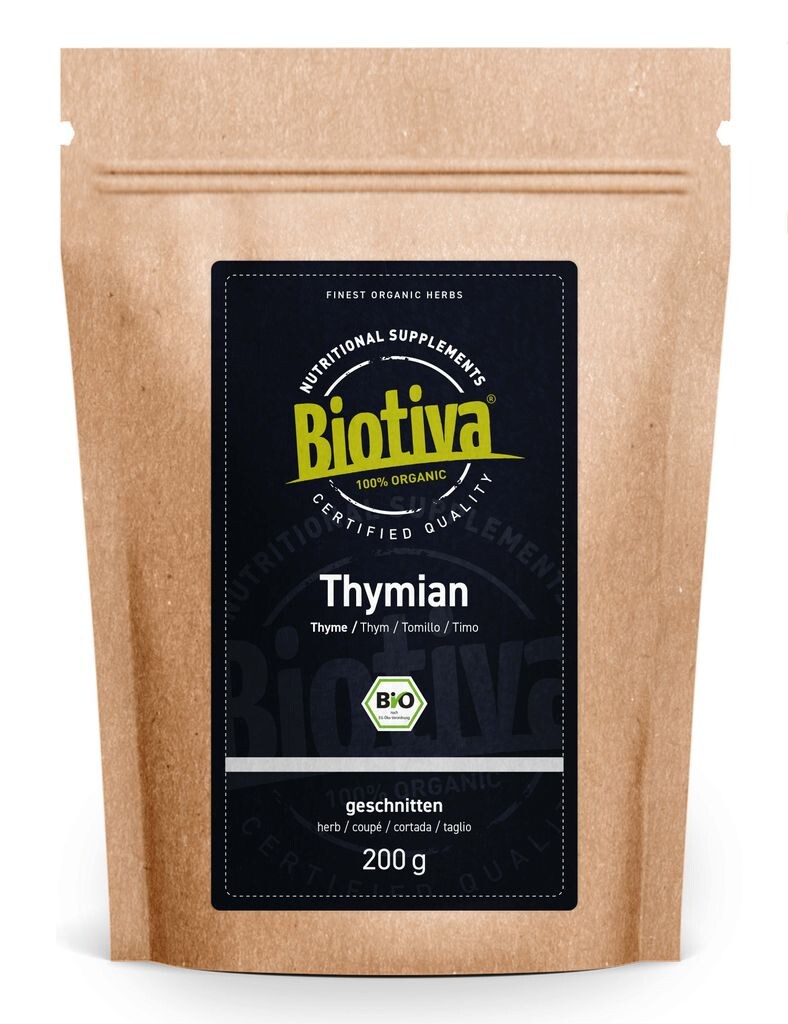 

Biotiva Тимьян измельченный 200г из органического земледелия Good Organics Gmbh