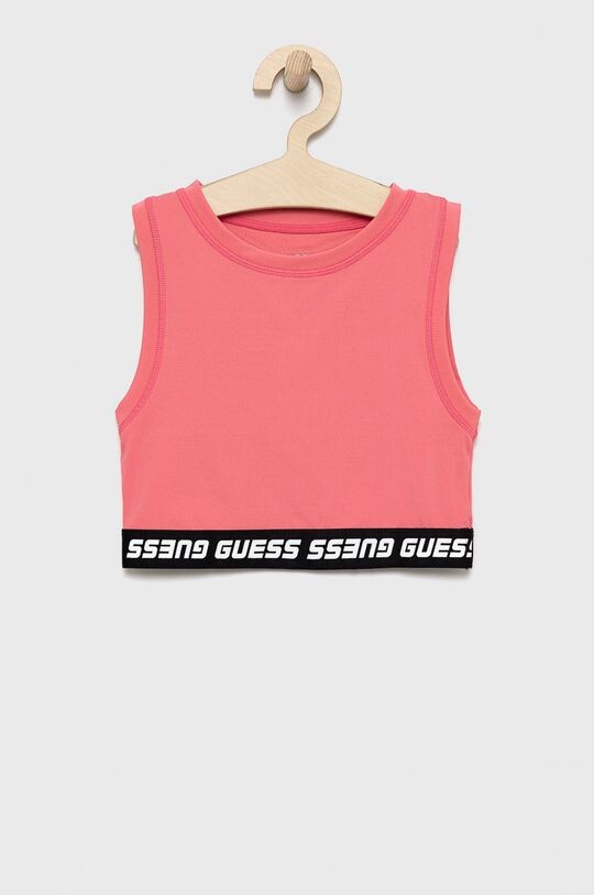 

Детский топ Guess, розовый