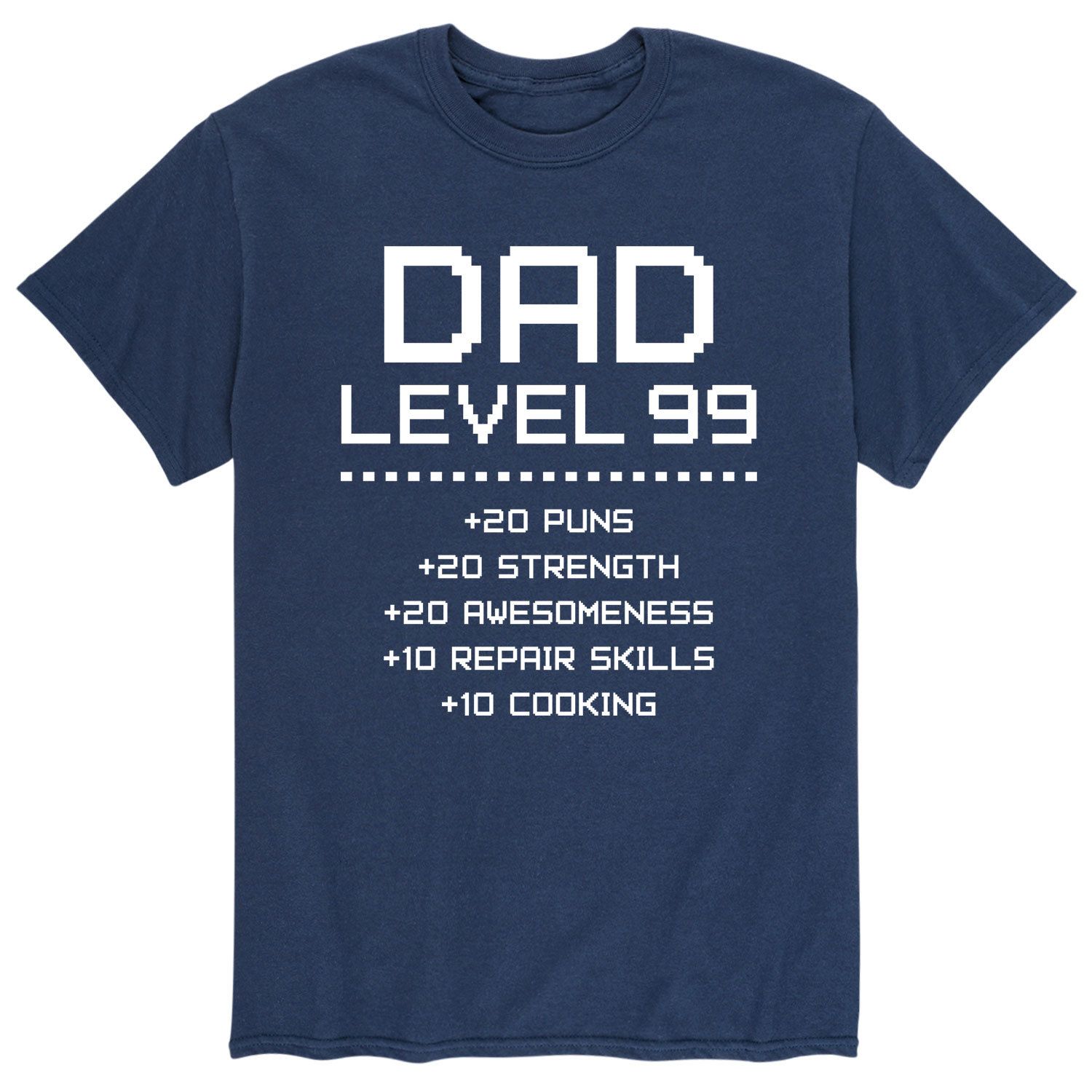 Мужская футболка для папы 99-го уровня Licensed Character мужская футболка для папы game licensed character