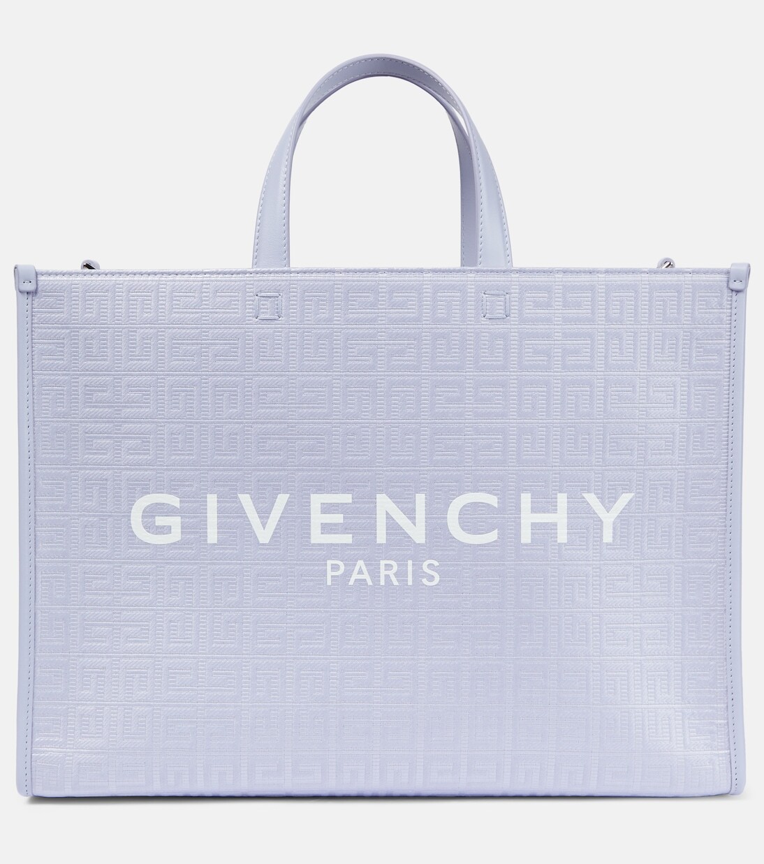 

Сумка-тоут g-tote среднего размера из холщовой ткани с покрытием Givenchy, фиолетовый