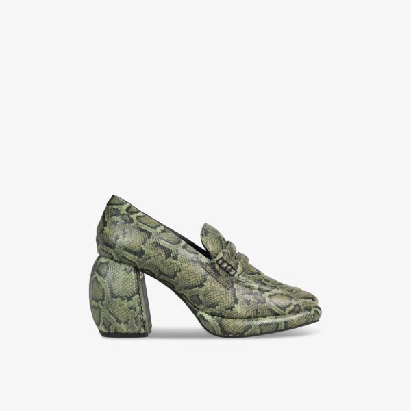 Кожаные лоферы на каблуке martine rose x clarks Clarks, зеленый кроссовки clarks x martine rose wmns concept sandal green зеленый