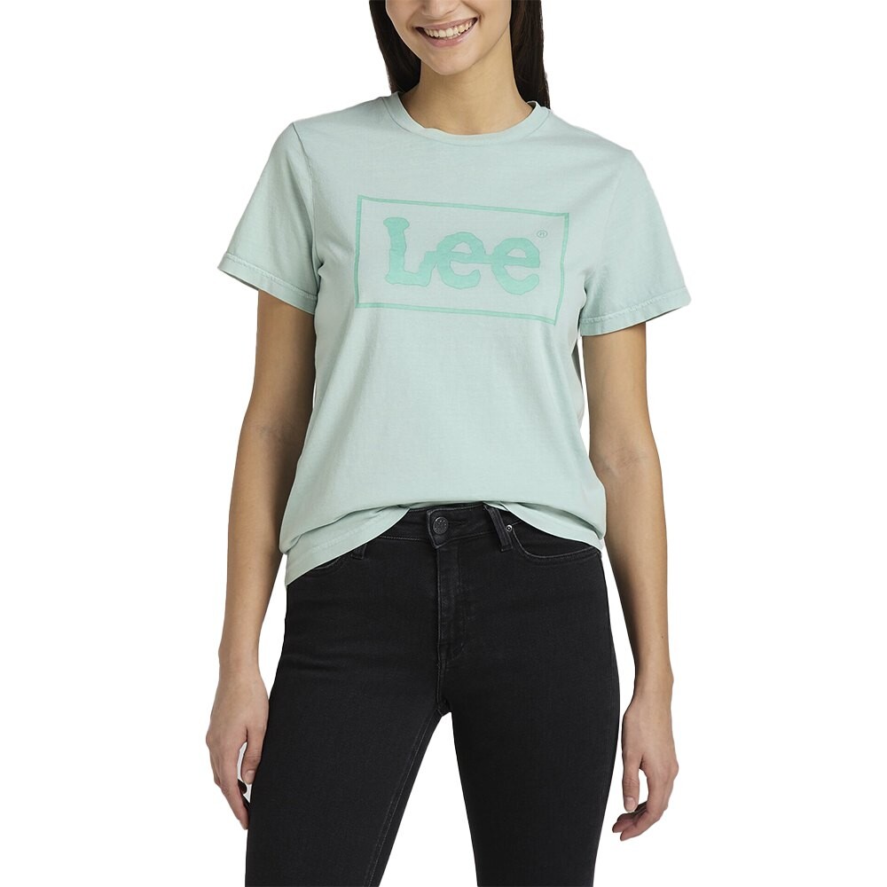 

Футболка Lee Regular Graphic Short Sleeve Crew Neck, розовый