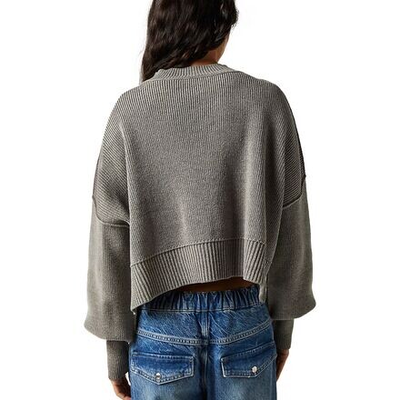 

Укороченный пуловер Easy Street женский Free People, цвет Heather Grey