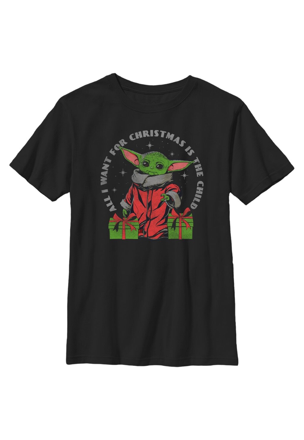 

Футболка с принтом Unisex Star Wars Mandalorian Want Child Star Wars, черный