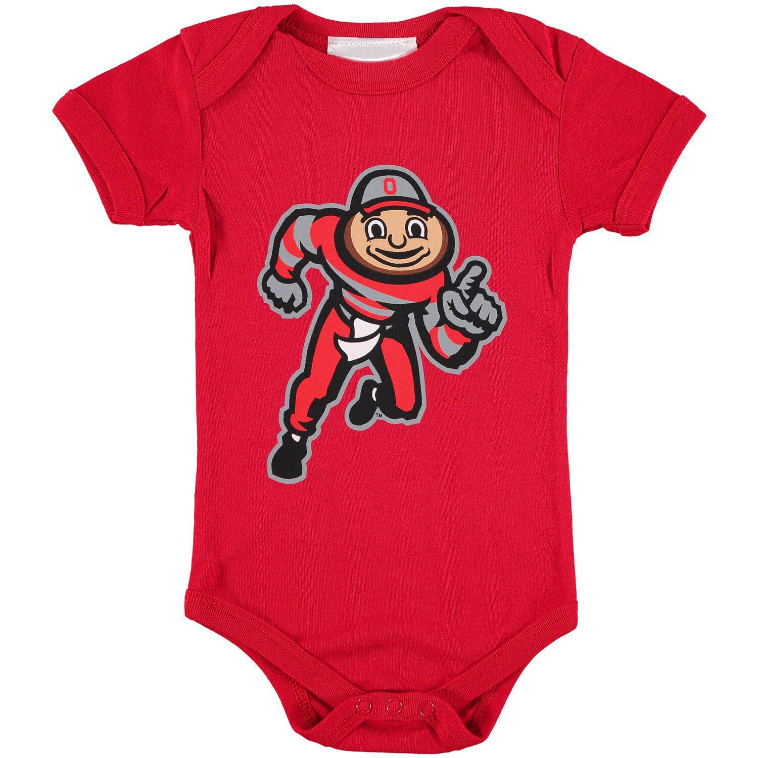 

Боди с большим логотипом Infant Scarlet Ohio State Buckeyes Unbranded