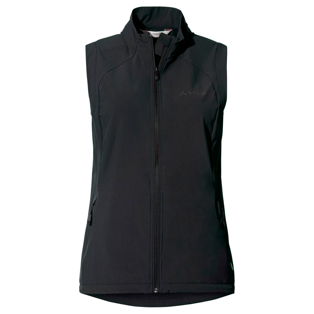 Велосипедный жилет Vaude Women's Yaras Vest, черный жилет siksilk cropped vest черный