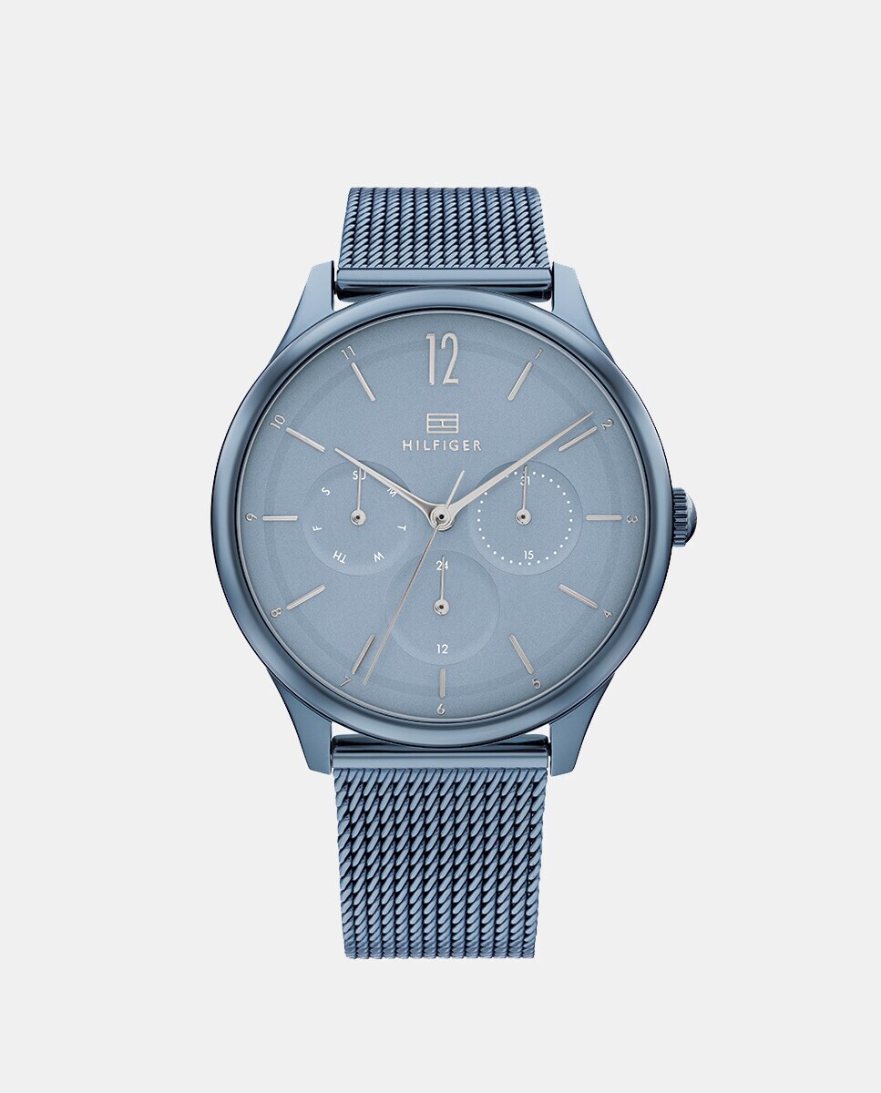 

Женские часы 1782459 многофункциональные синяя сталь Tommy Hilfiger, синий