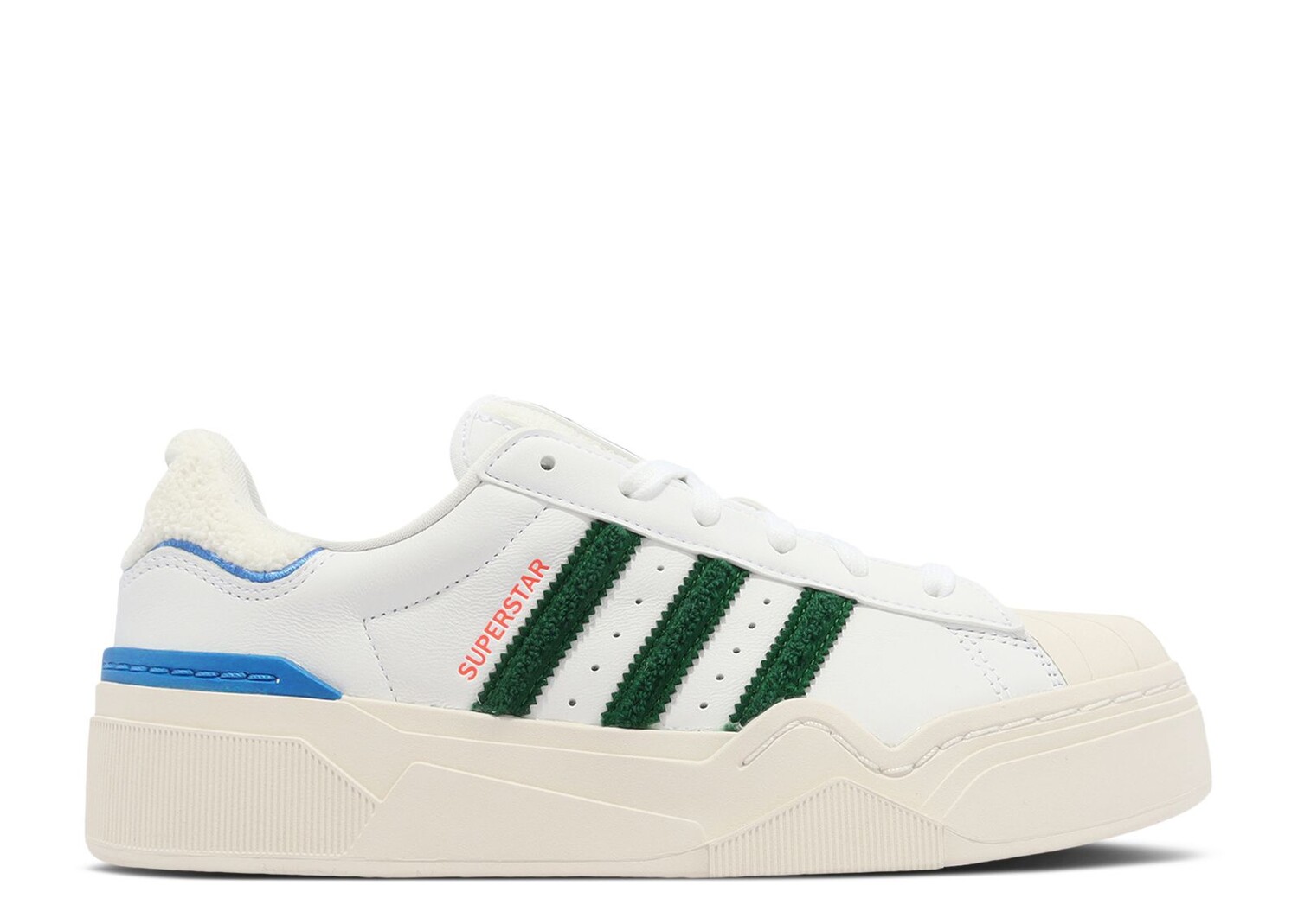

Кроссовки adidas Wmns Superstar Bonega 2B 'White Green Royal', белый