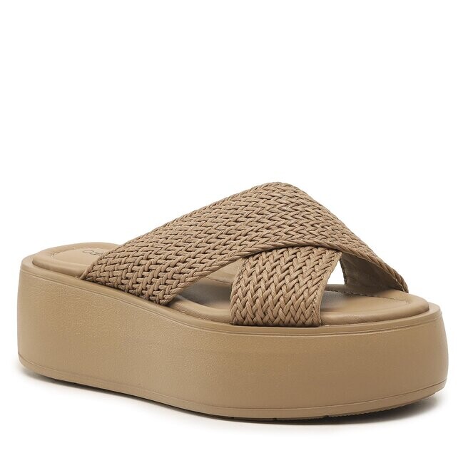 

Шлепанцы Calvin Klein BubbleSlide-Woven, коричневый