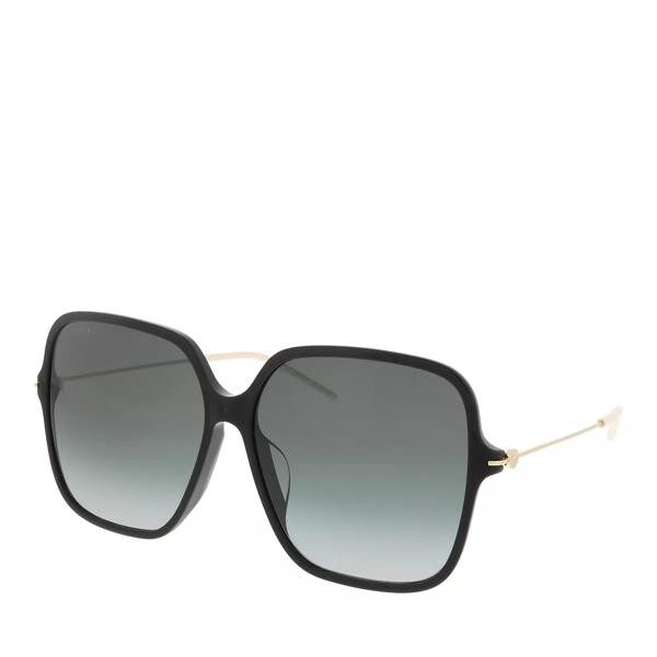 

Солнцезащитные очки gg1267sa black-gold-grey Gucci, черный