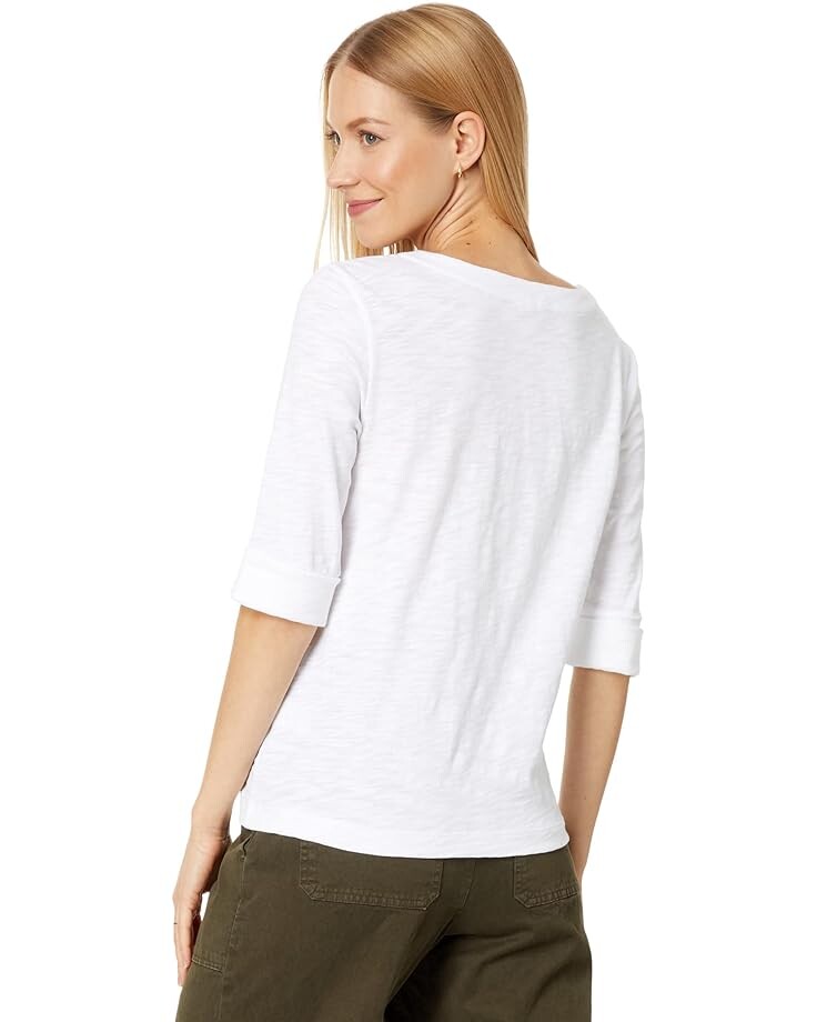 

Топ Lilla P Split-Neck Easy Top, белый