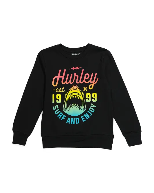 

Толстовка с круглым вырезом Big Boy Icon Hurley, черный