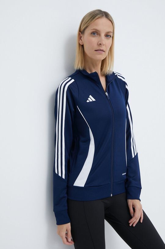 

Тренировочная толстовка Tiro 24 adidas Performance, темно-синий