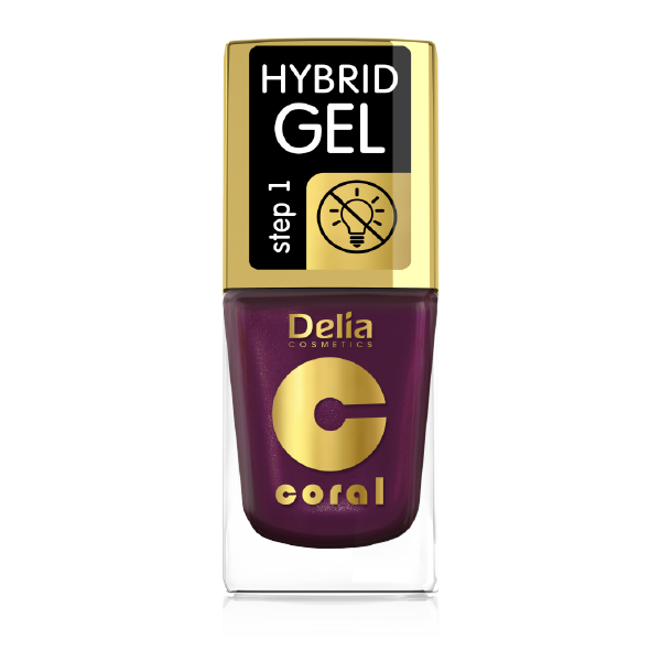 Гибридный лак для ногтей 76 Delia Coral Hybrid Gel, 11 мл