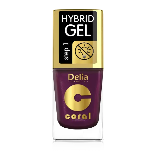 Гибридный лак для ногтей 76 Delia Coral Hybrid Gel, 11 мл