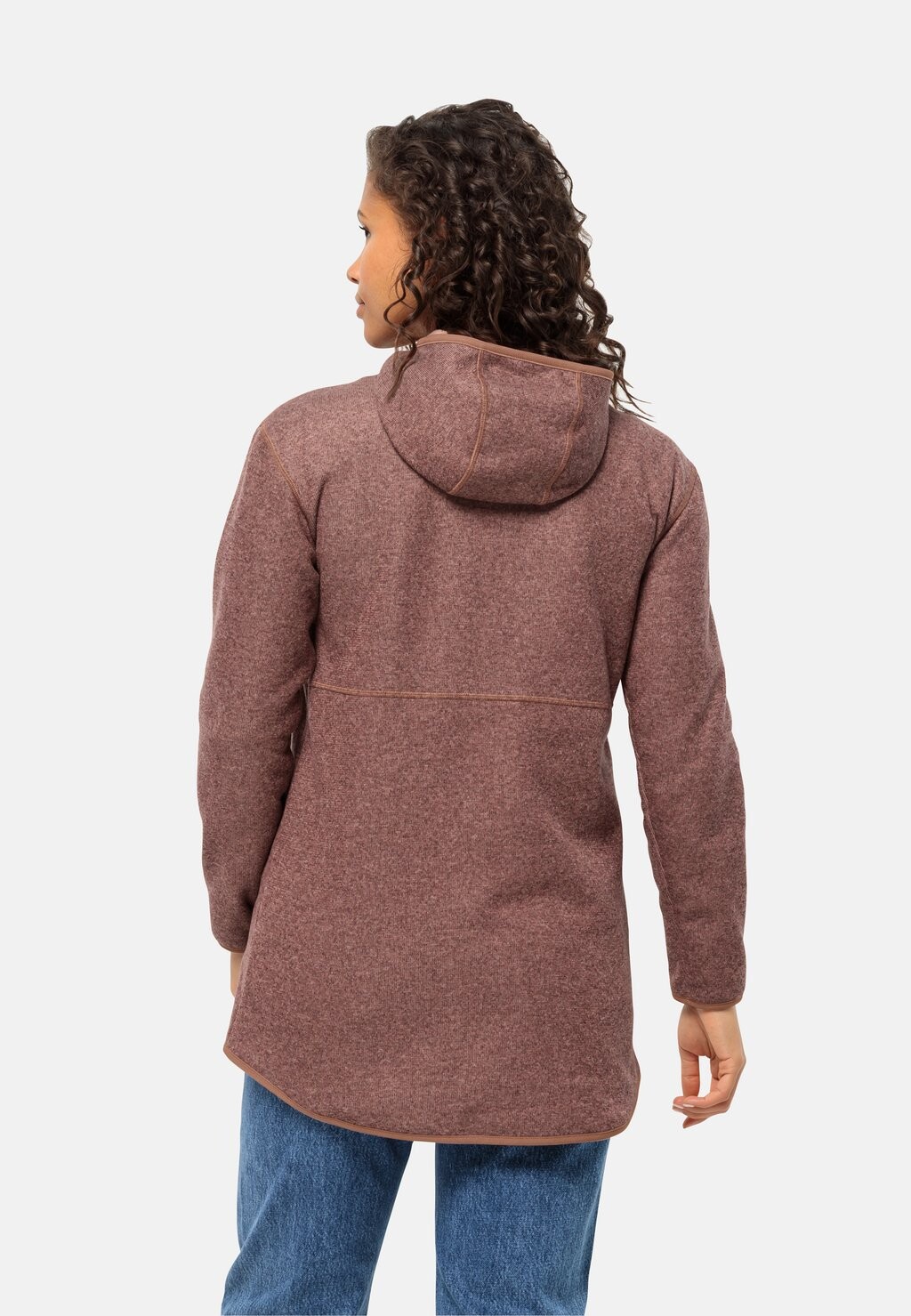 

Короткое пальто TANNENSPUR Jack Wolfskin, коричневый