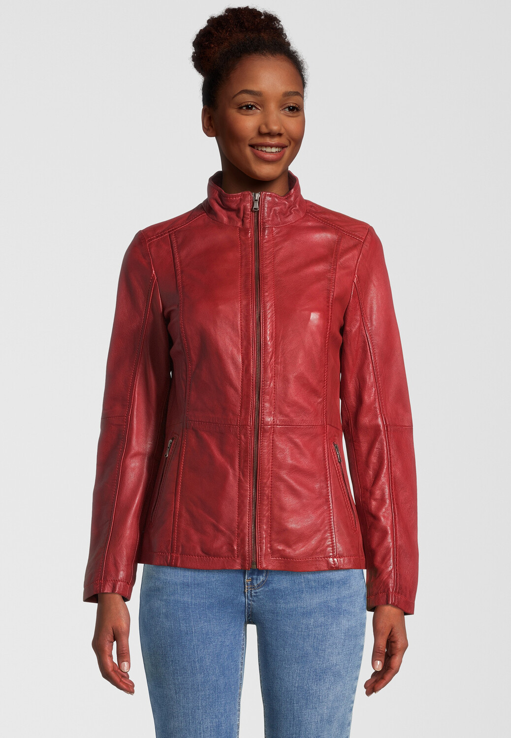 

Кожаная куртка 7eleven Bikerjacke SHARRY, красный