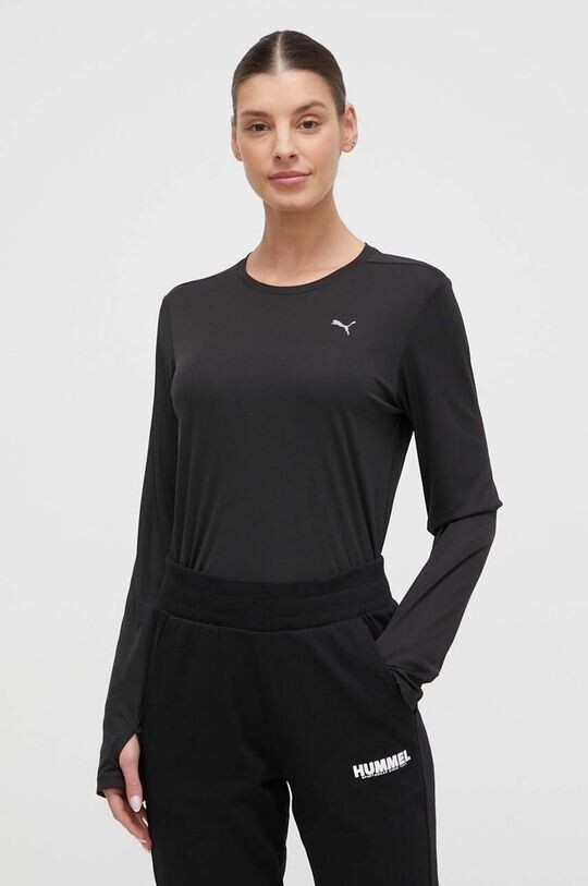 

Лонгслив для бега Favorite Puma, черный