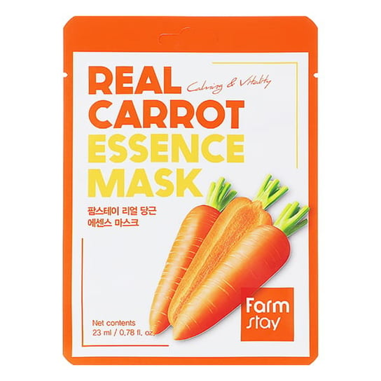 Морковная маска, 23 мл Farmstay, Real Korea цена и фото