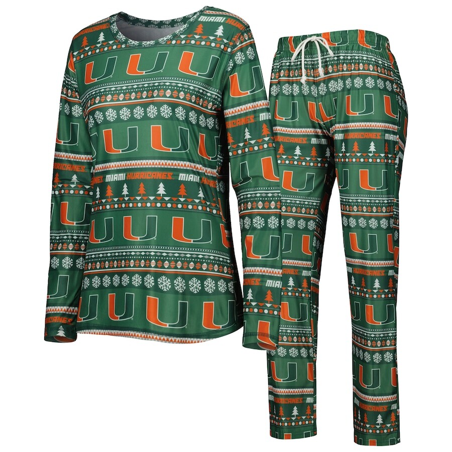 

Пижамный комплект Concepts Sport Miami Hurricanes