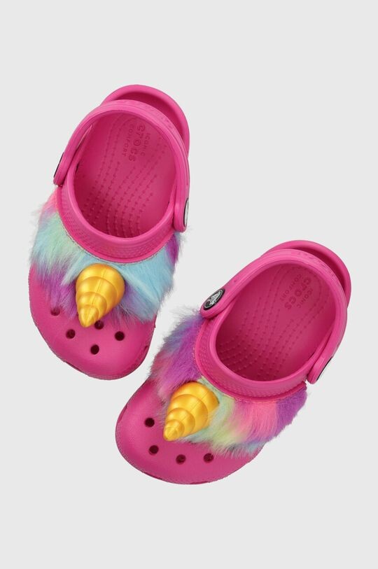 

Детские тапочки I AM UNICORN Crocs, розовый