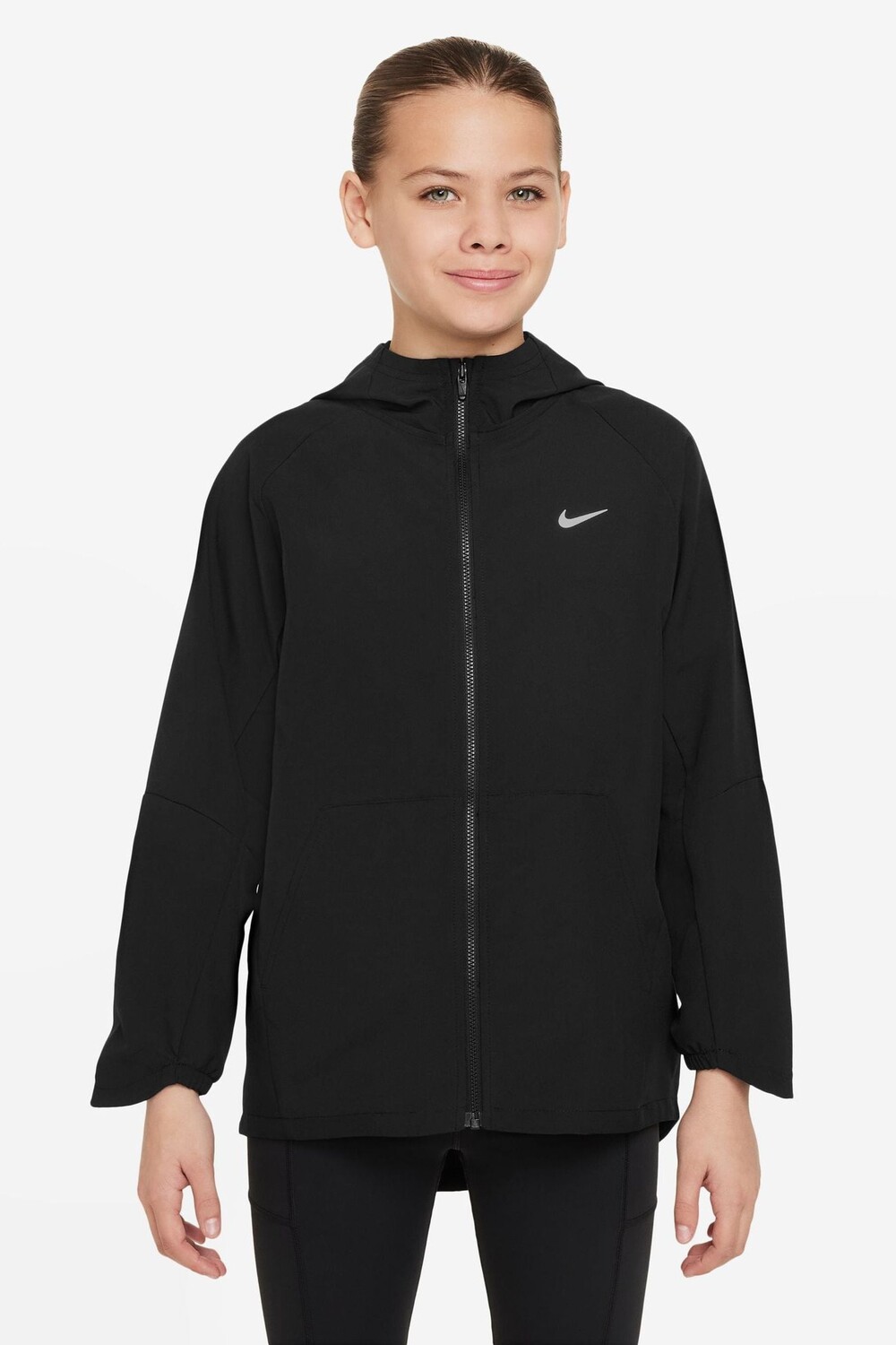 

Тренировочная куртка Dri Fit из материала, устойчивого к ультрафиолетовому излучению Nike, черный