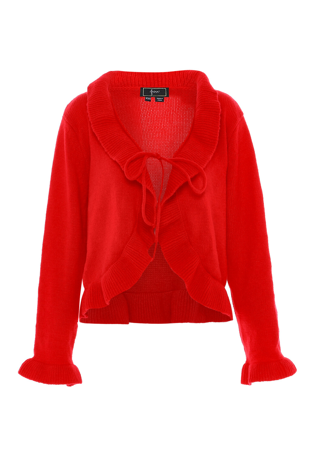 

Толстовка faina Strickjacke, красный