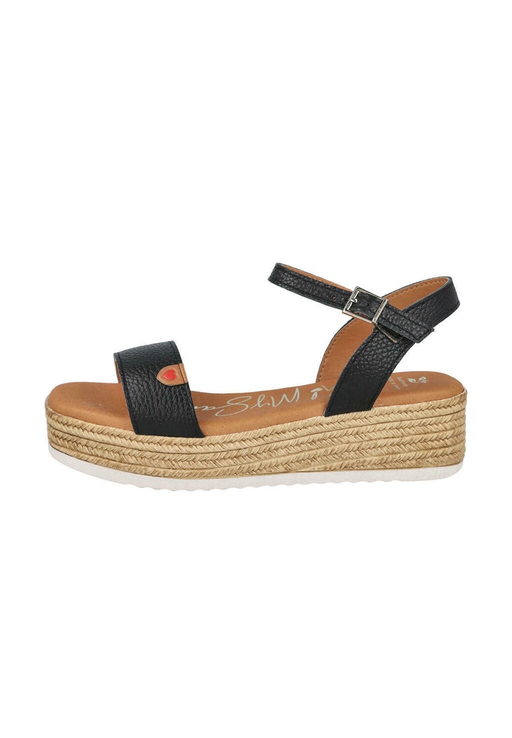 

Босоножки на танкетке CORRIDA Oh! My Sandals, черный