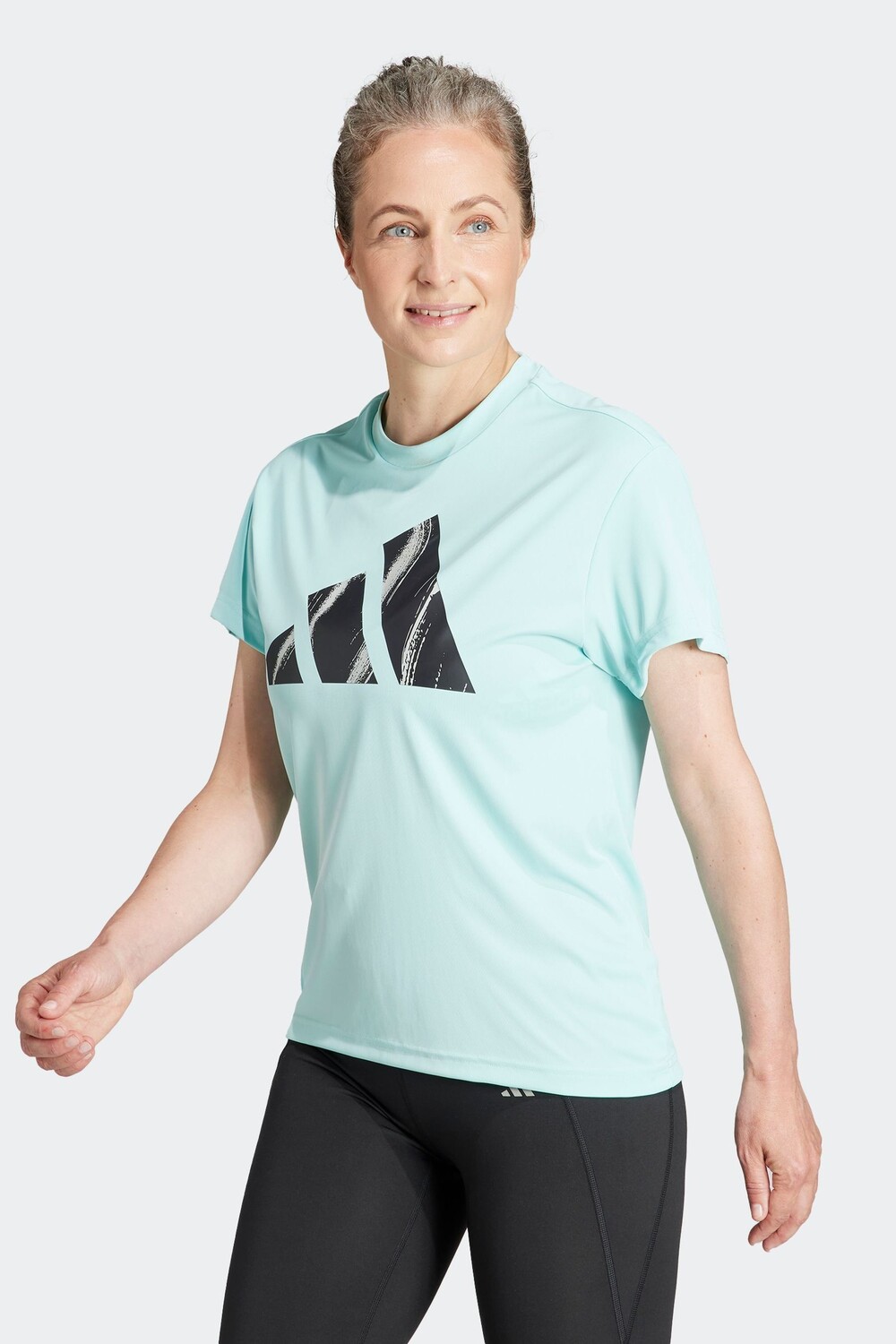 

Футболка Performance для бега с короткими рукавами adidas, синий
