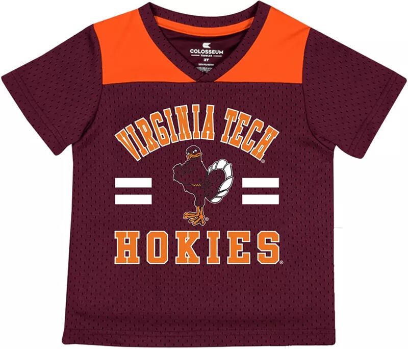 

Colosseum Джерси Toddler Virginia Tech Hokies Maroon Ka-Boot-It