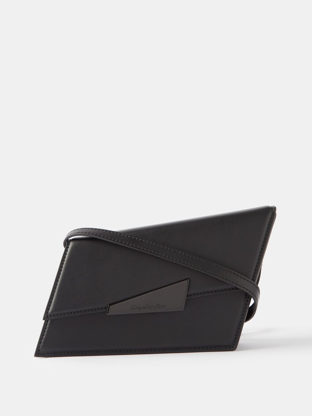 

Сумка на плечо distortion из микрокожи Acne Studios, черный